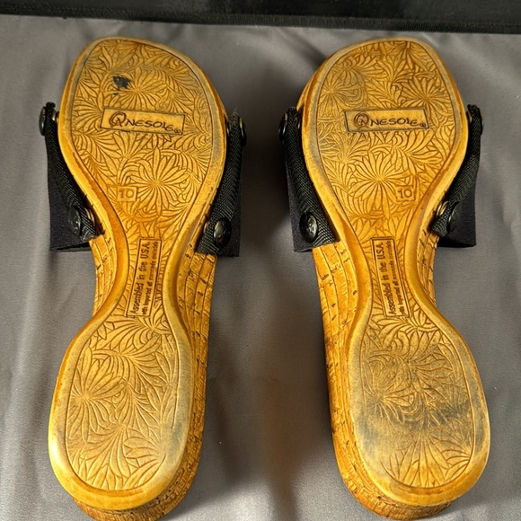 Onesole brown Lightweight Wedge Sandals 3 pairs Neoprene Interchangeable… - Picture 5 of 7